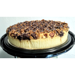 Pastel de queso con chocolate