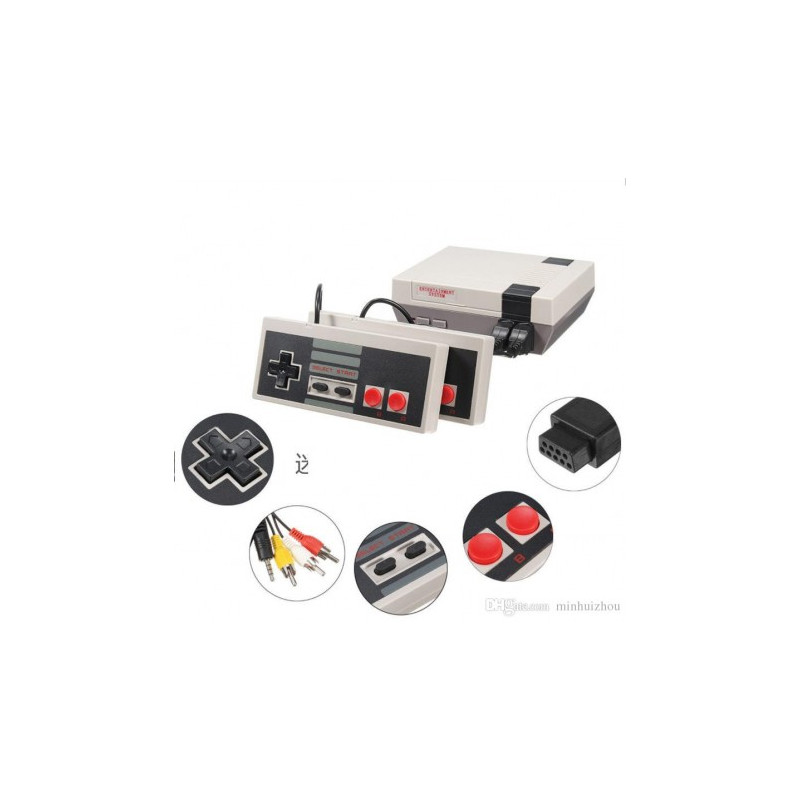 MINI CONSOLA RETRO NES INCLUYE 620 JUEGOS CLASICOS